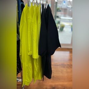 Carhartt blue & neon yellow work shirt bundle